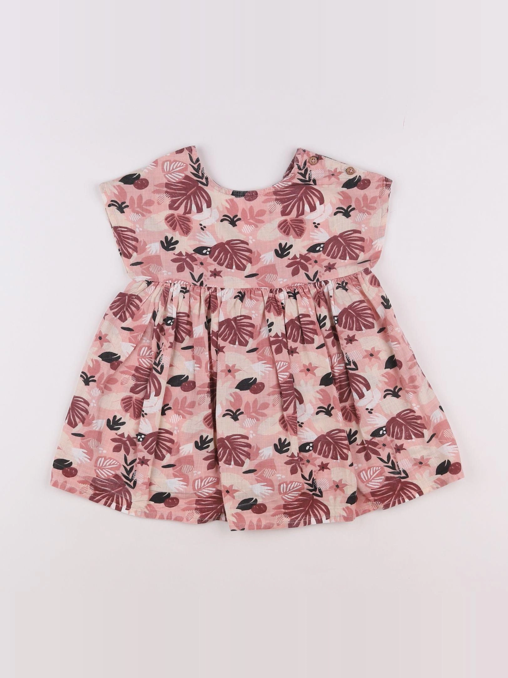 Tape à l'oeil - robe rose - 2 ans