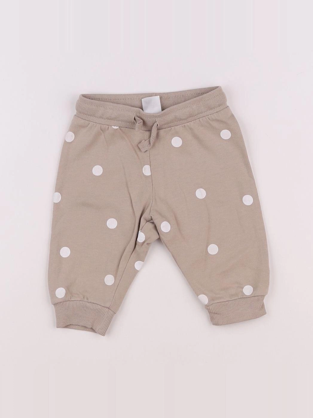 H&M - jogging beige - 3 mois