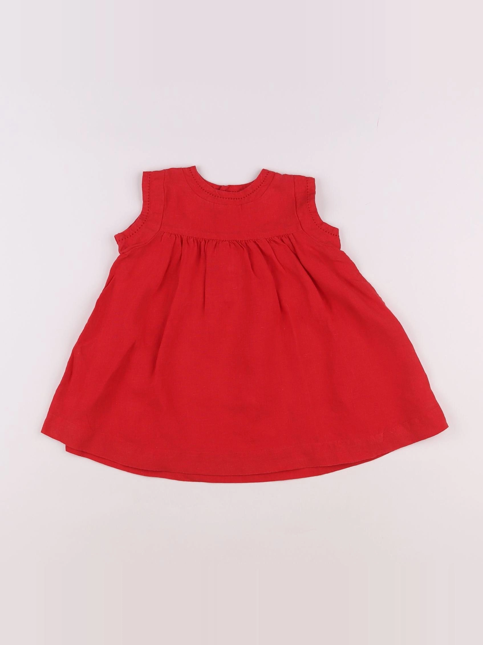 Boutchou - robe rouge - 6 mois