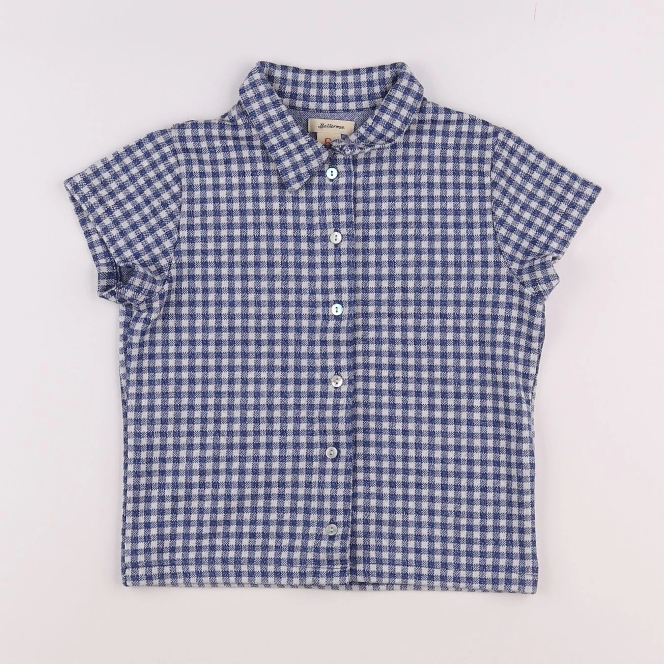 Bellerose - chemise bleu - 6 ans