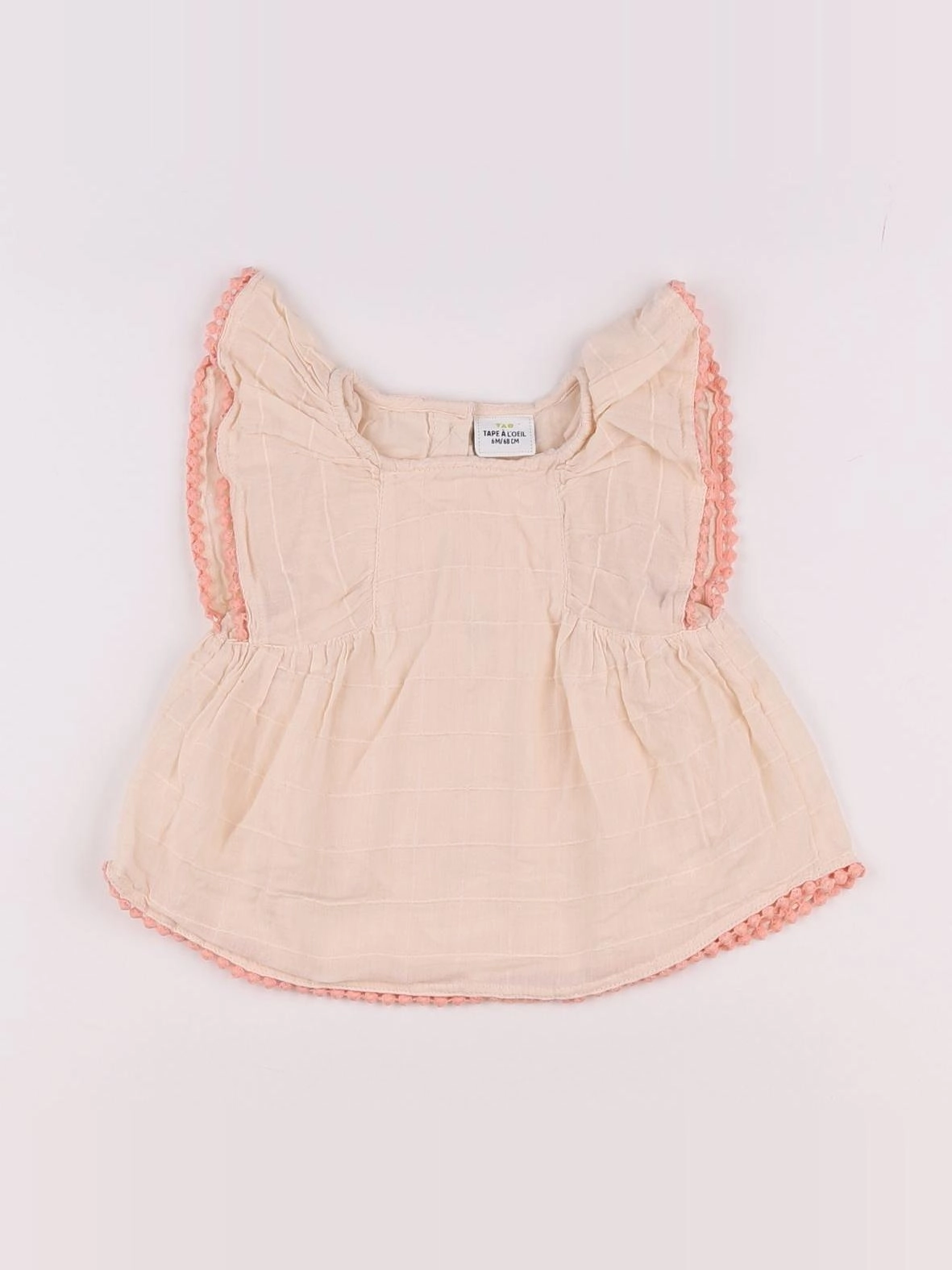 Tape à l'oeil - robe rose - 6 mois