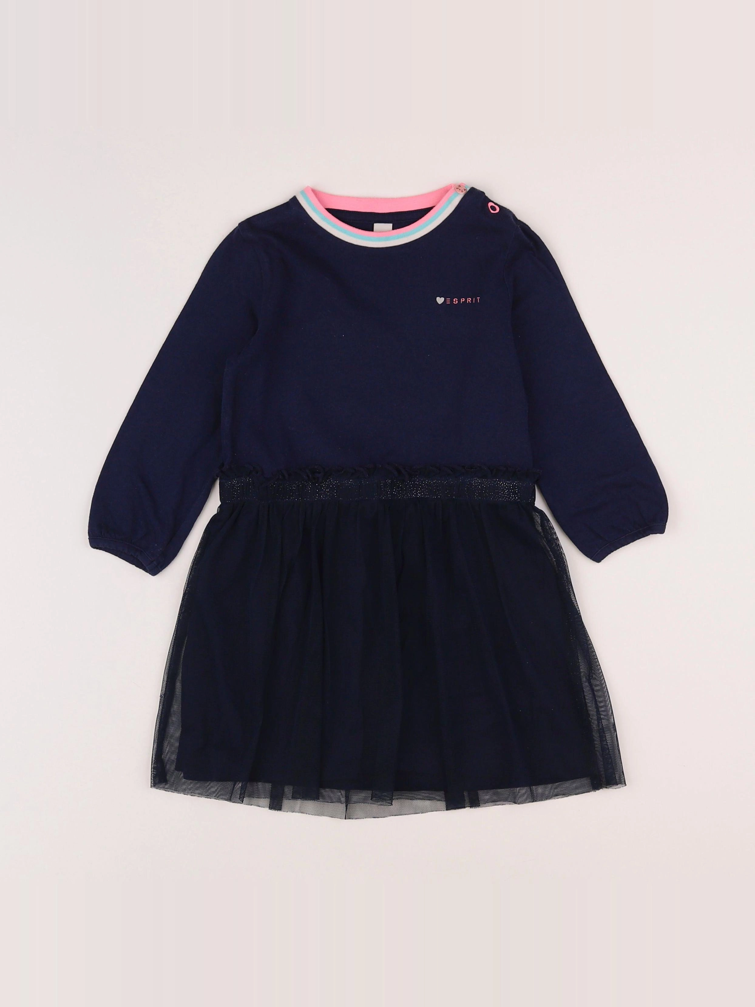 Esprit - robe bleu - 18 mois