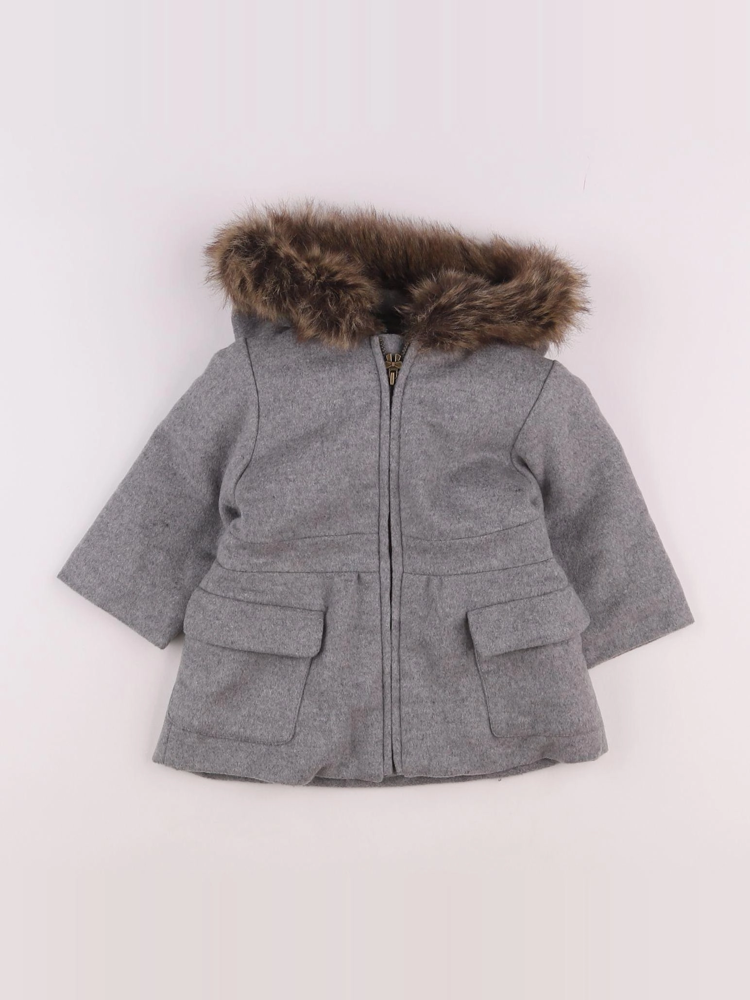 Jacadi - manteau gris - 6 mois