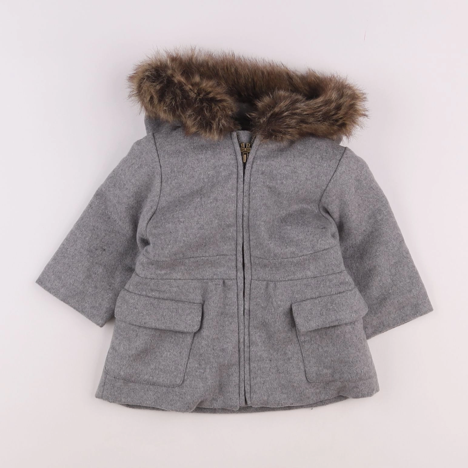 Jacadi - manteau gris - 6 mois