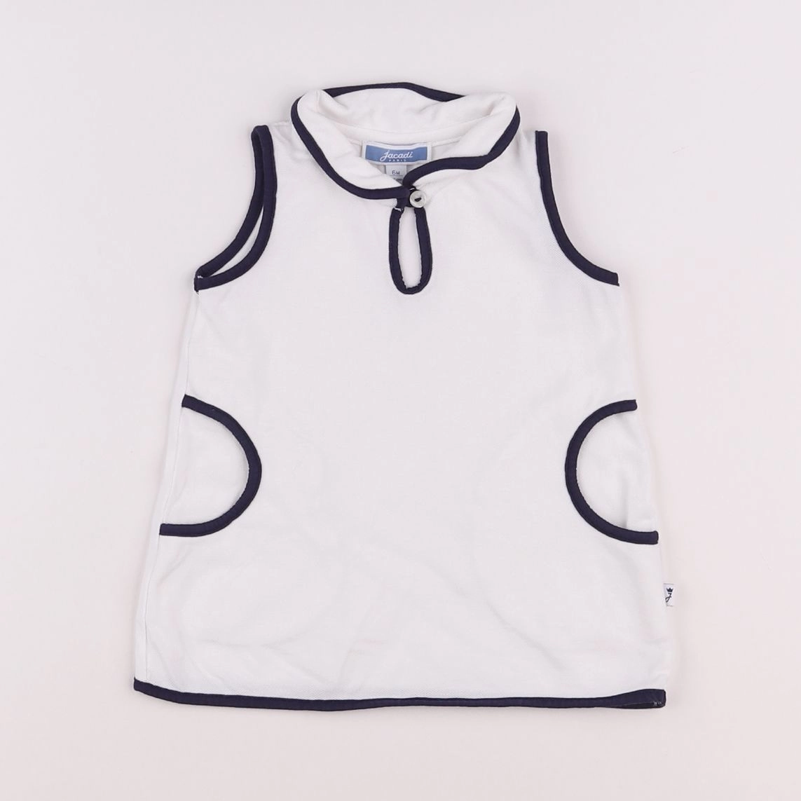Jacadi - robe blanc - 6 mois