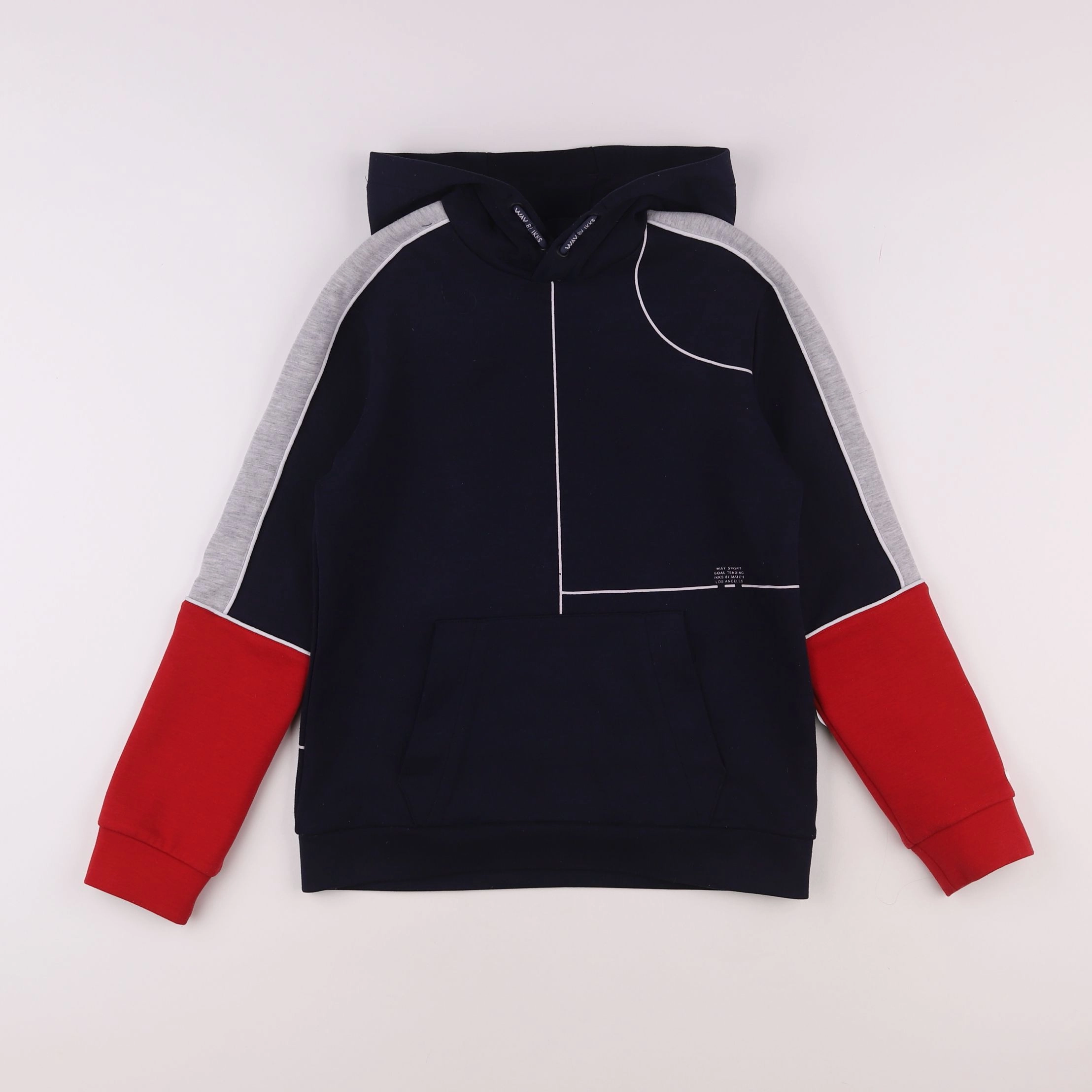 IKKS - sweat bleu - 12 ans