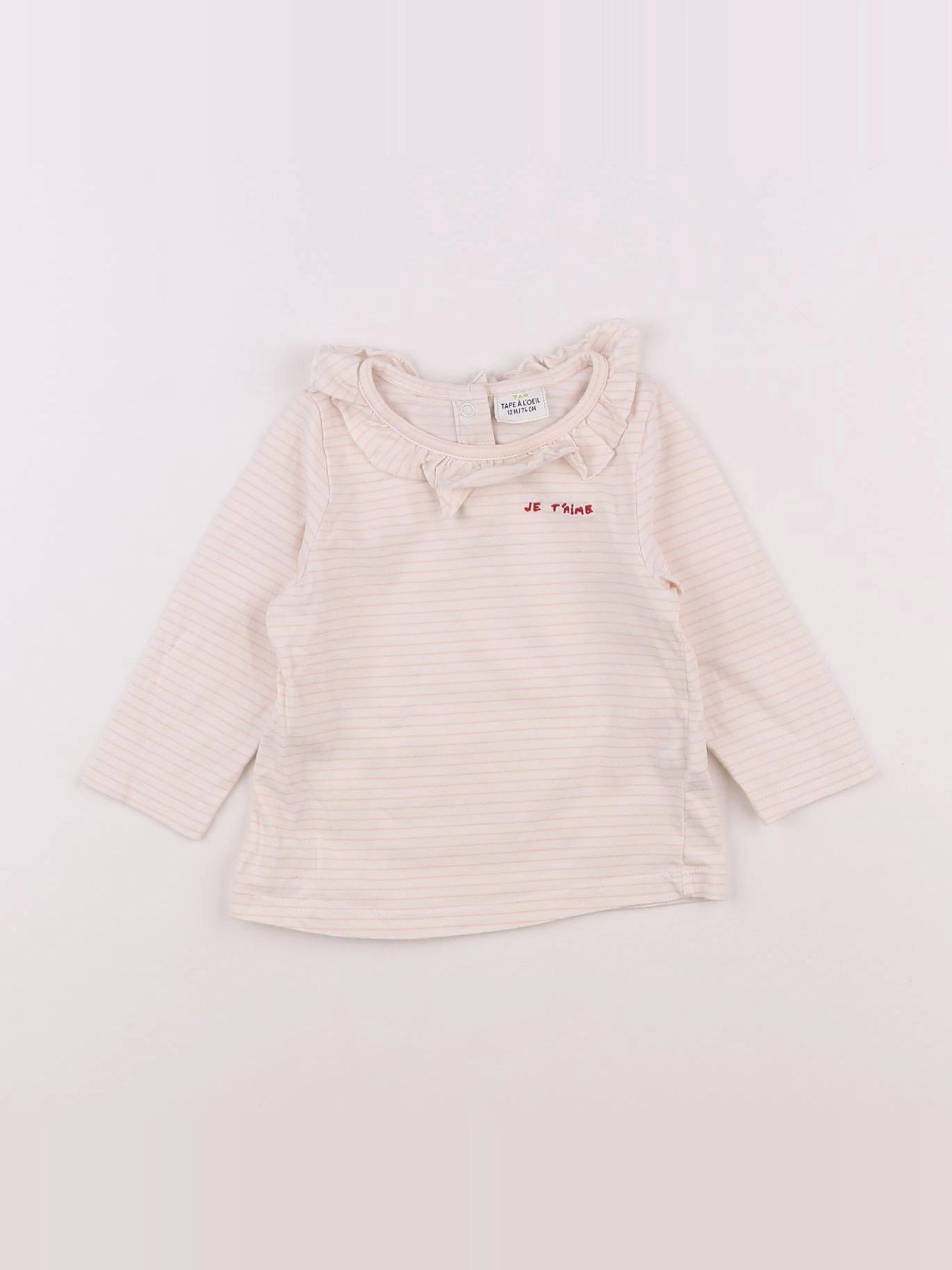 Tape à l'oeil - tee-shirt multicolore - 12 mois