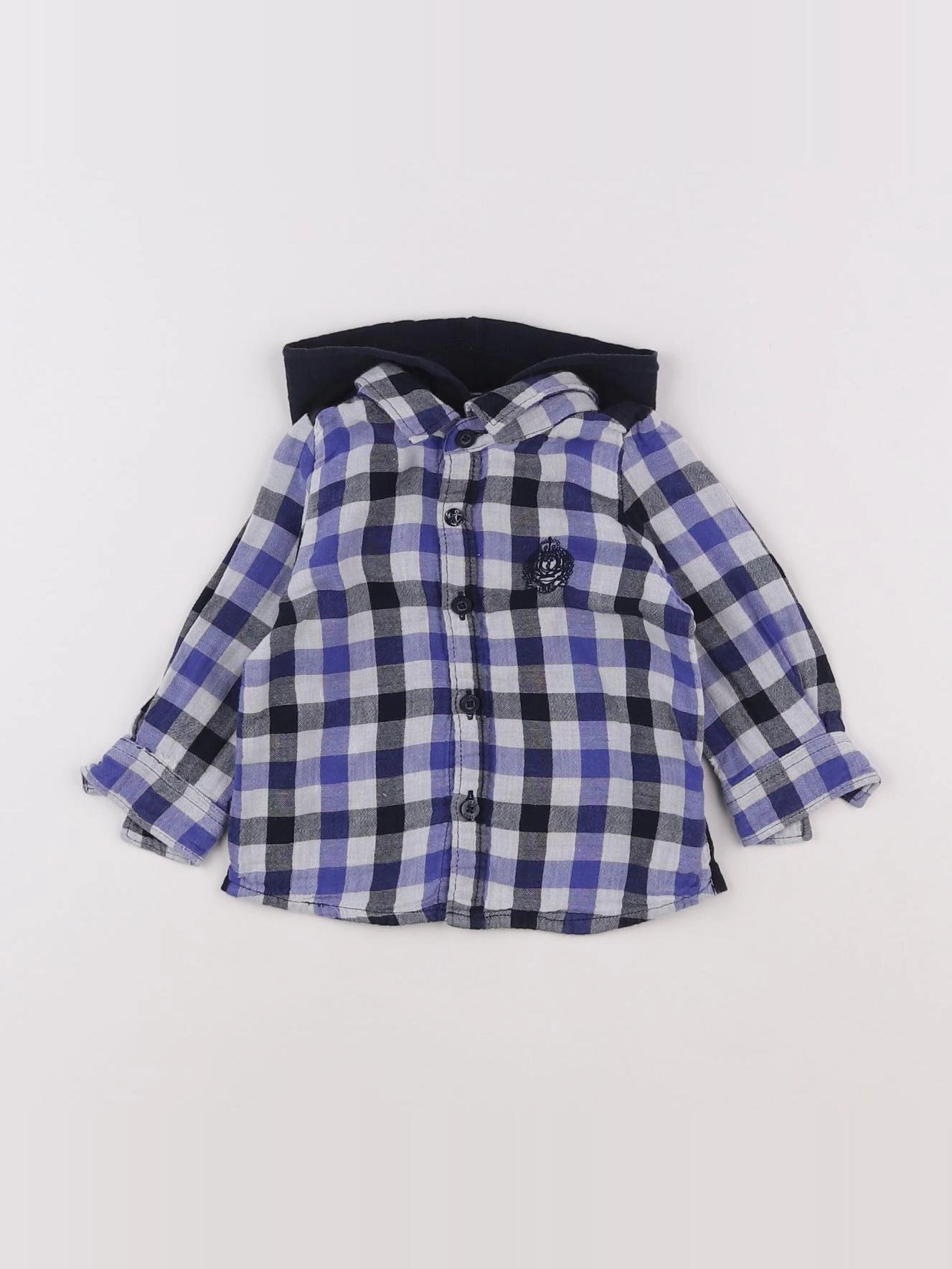 IKKS - chemise bleu - 6 mois