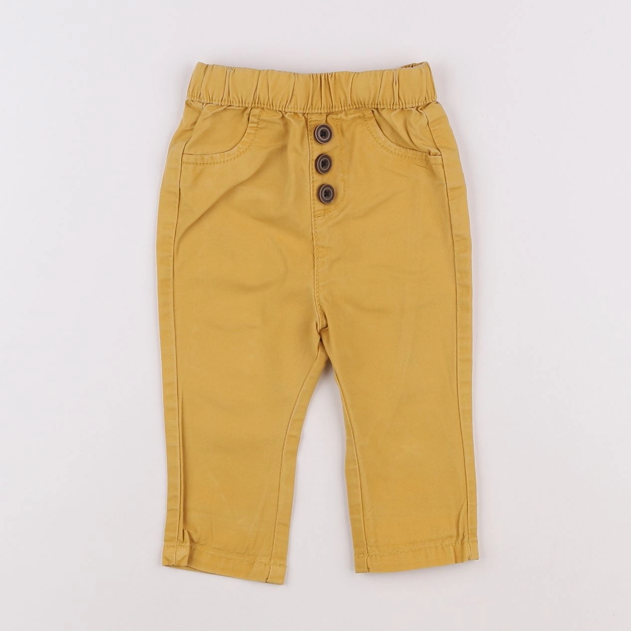 Tape à l'oeil - pantalon jaune - 6 mois