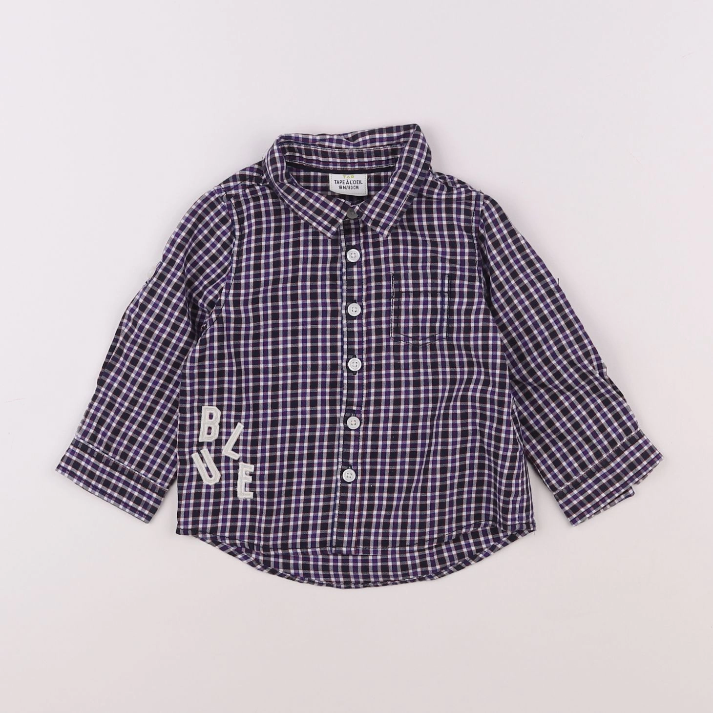 Tape à l'oeil - chemise multicolore - 18 mois