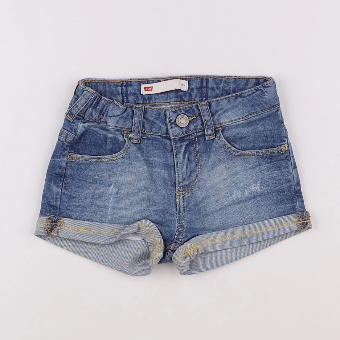 Levi's - short bleu - 6 ans