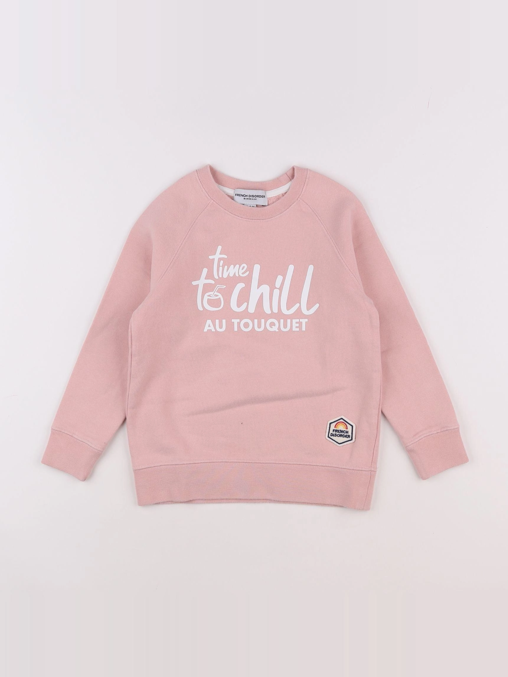 French Disorder - sweat rose - 5/6 ans