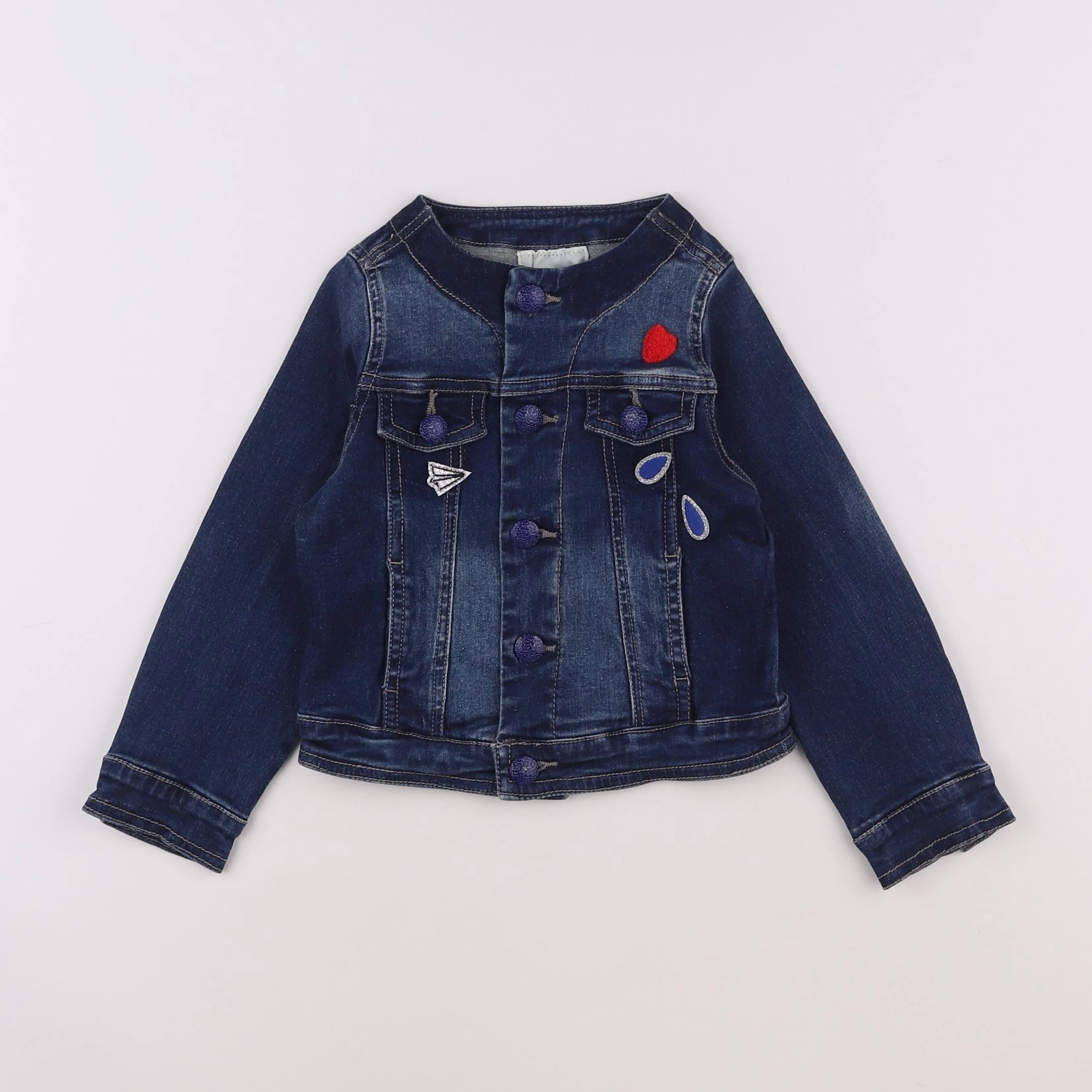 Catimini - veste bleu - 3 ans