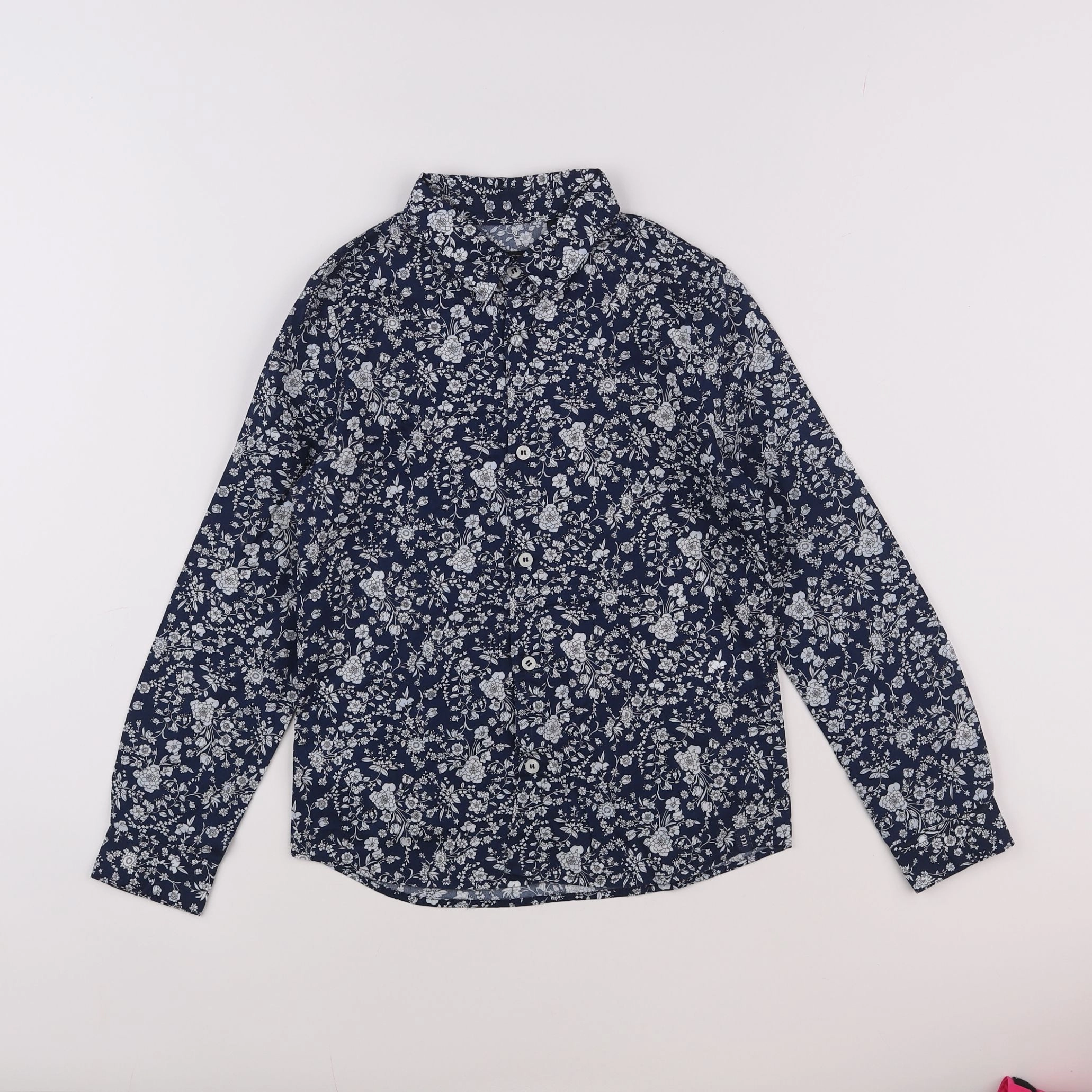 IKKS - chemise blanc, bleu - 8 ans