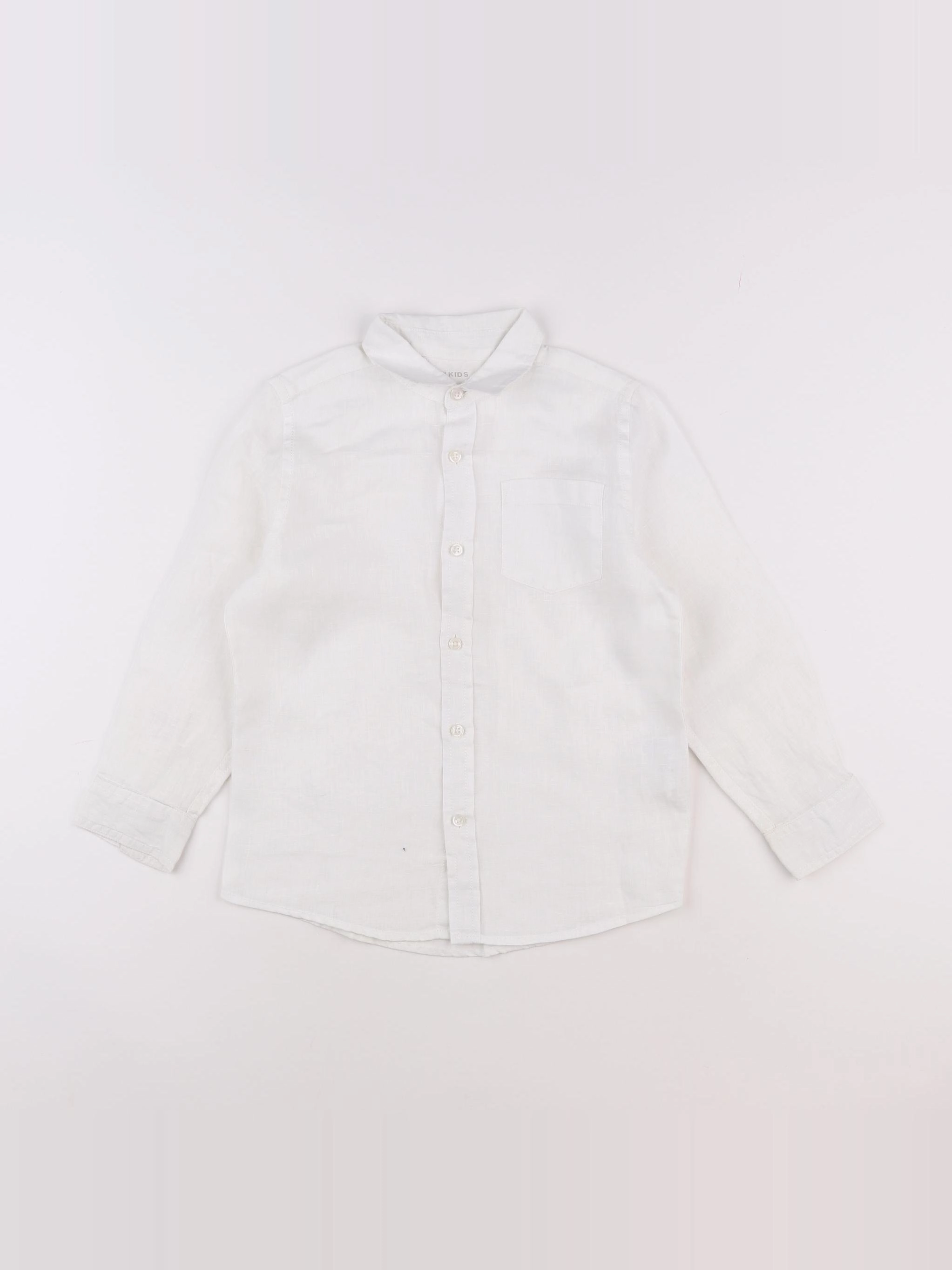 Monoprix - chemise blanc - 6 ans