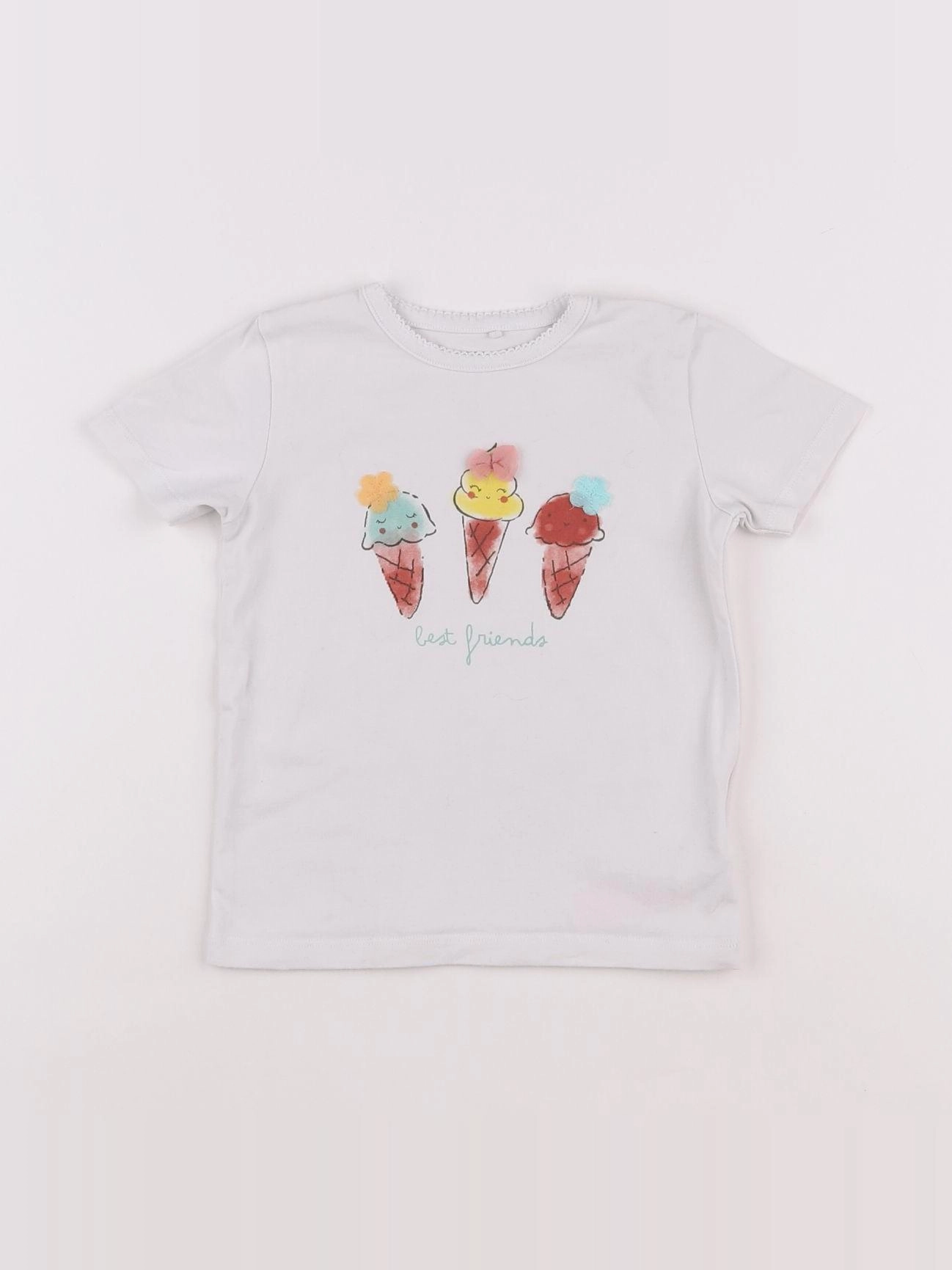 Name it - tee-shirt blanc - 12/18 mois