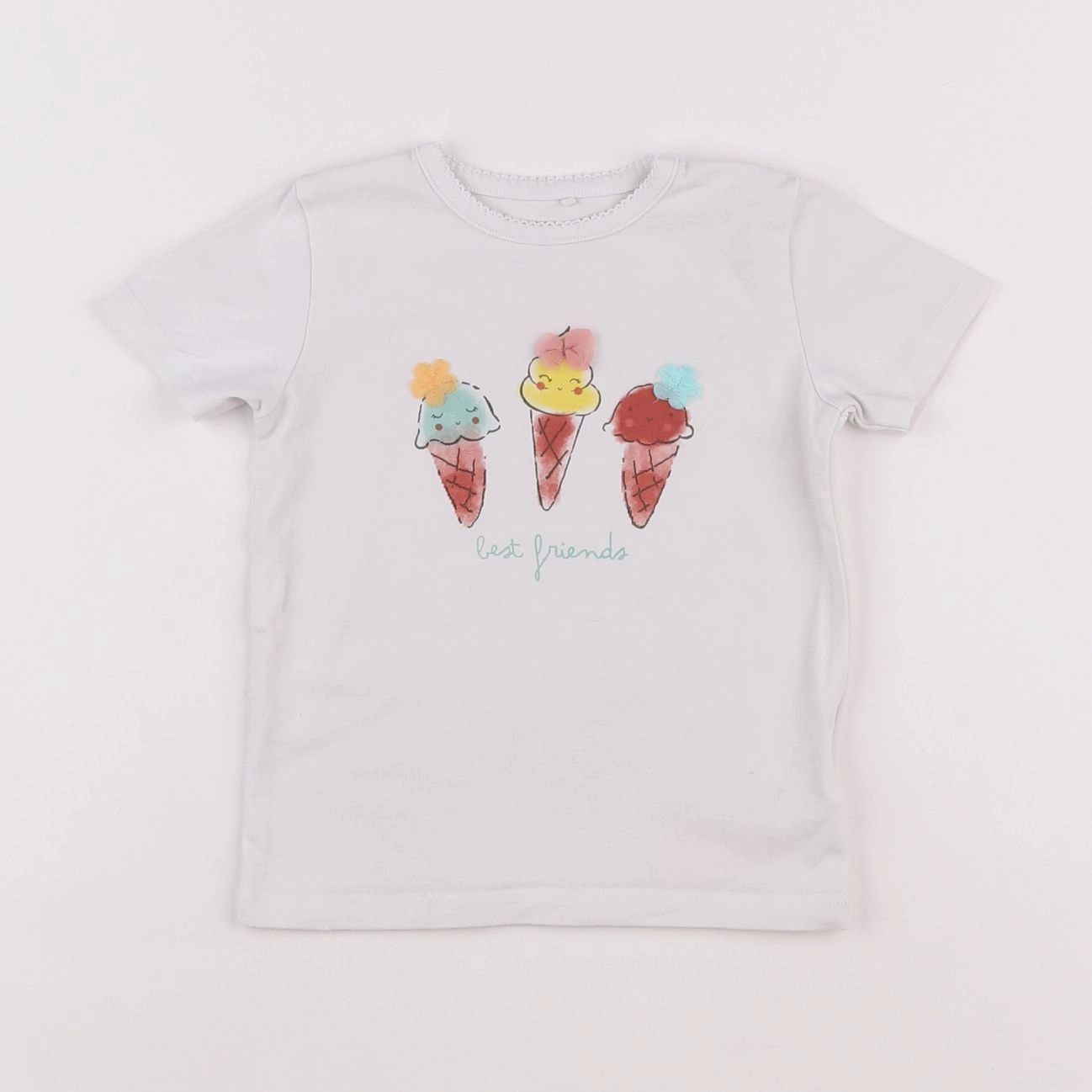 Name it - tee-shirt blanc - 12/18 mois