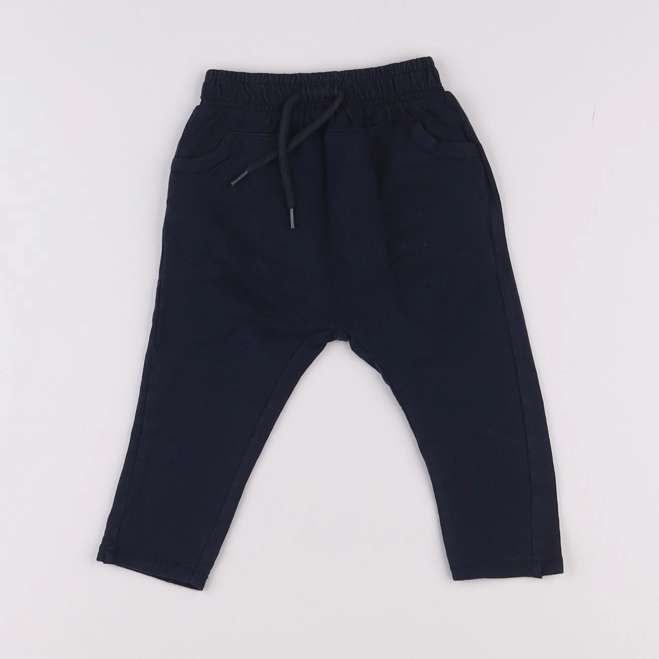 Vertbaudet - pantalon bleu - 6 mois