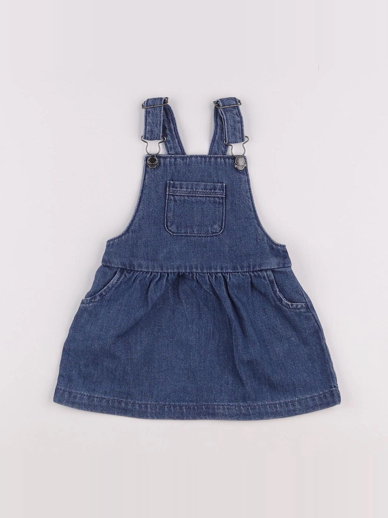Vertbaudet - robe bleu - 18 mois