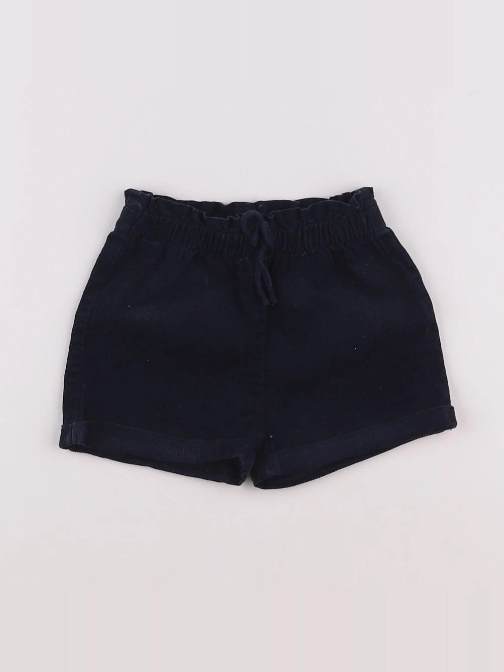Vertbaudet - short bleu - 18 mois