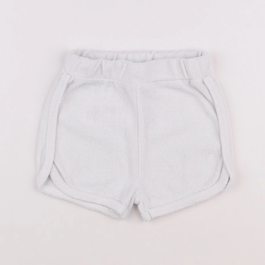 Vertbaudet - short blanc - 9 mois