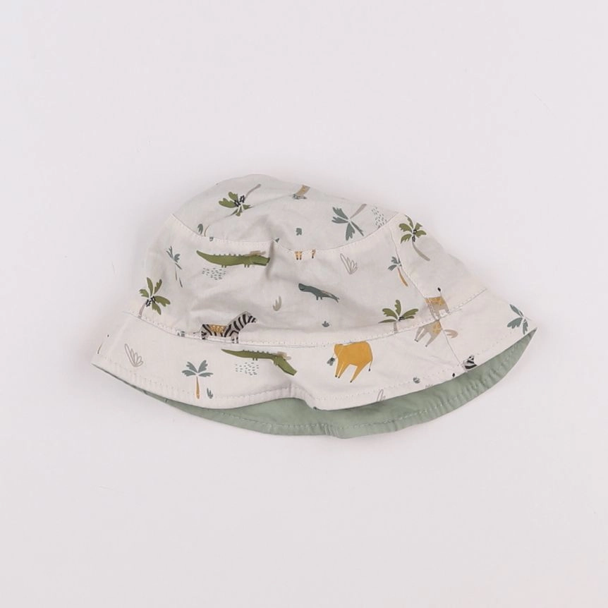 Vertbaudet - chapeau beige - 3/6 mois