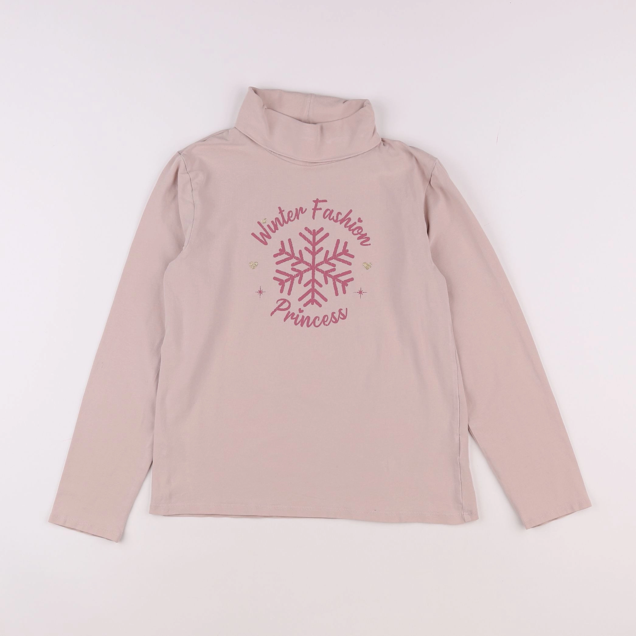 Vertbaudet - sous-pull rose - 12 ans