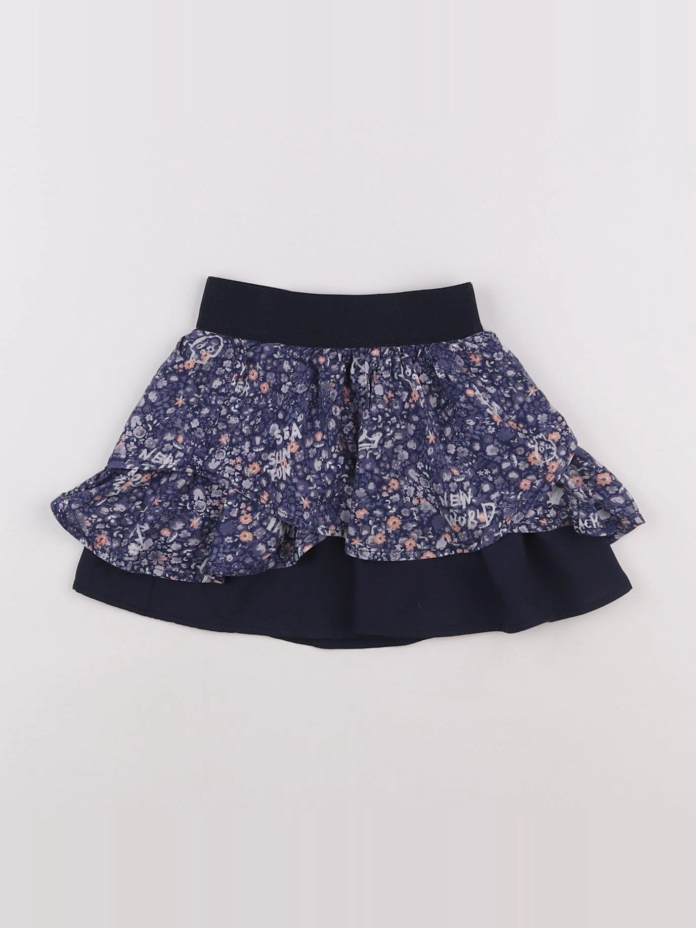 IKKS - jupe bleu - 3/4 ans