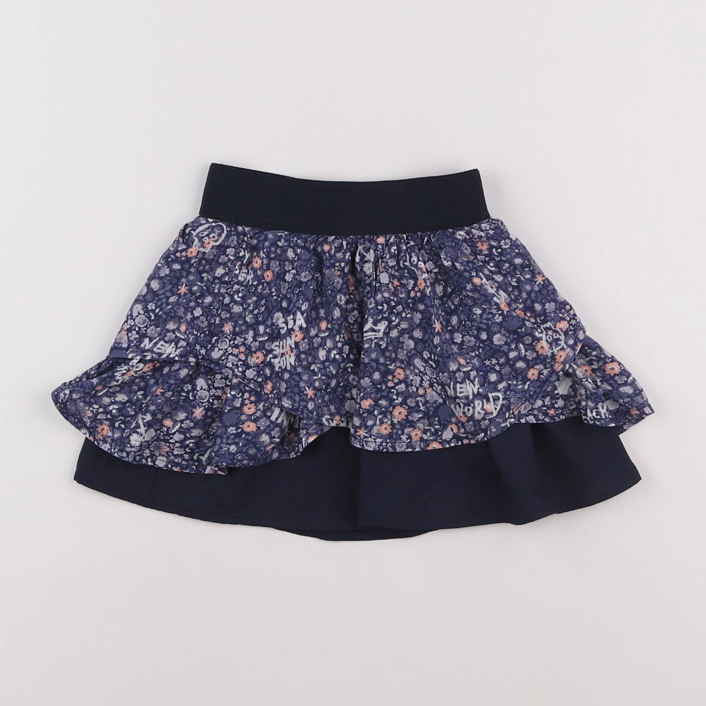 IKKS - jupe bleu - 3/4 ans