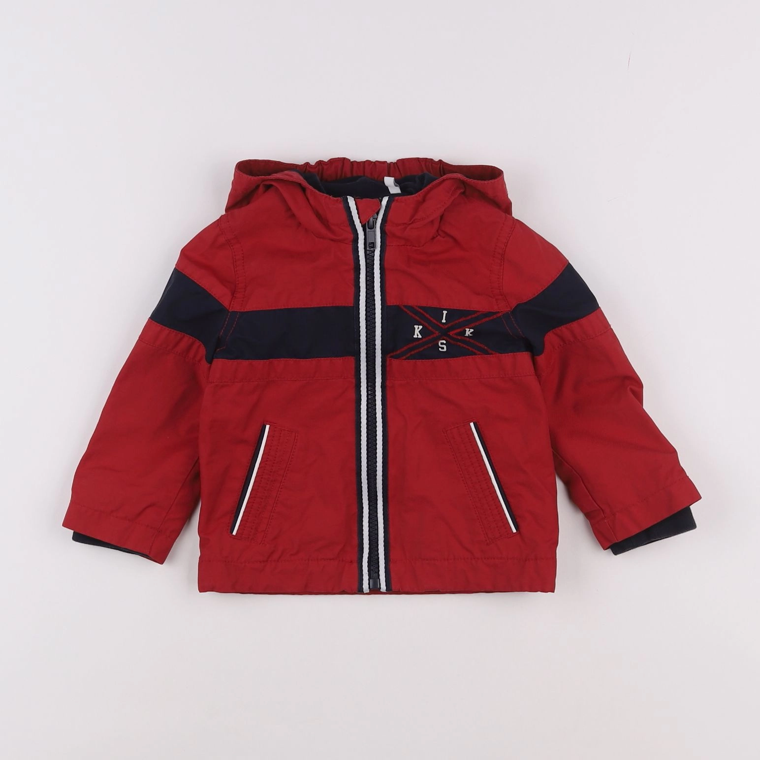 IKKS - parka rouge - 12 mois