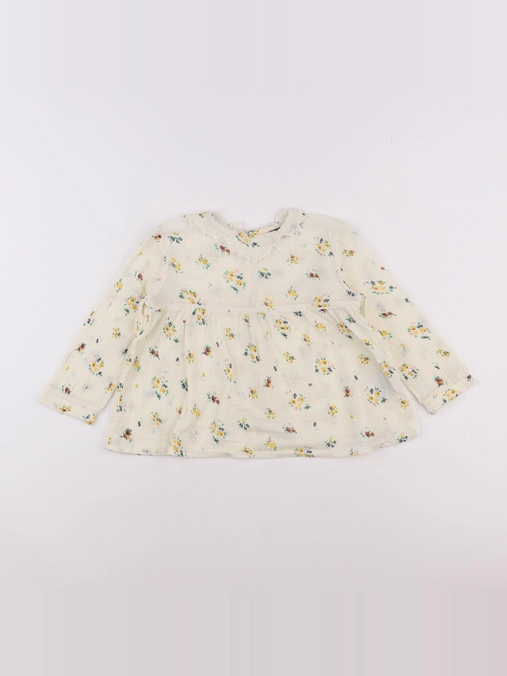 Emile et Ida - blouse multicolore - 2 ans