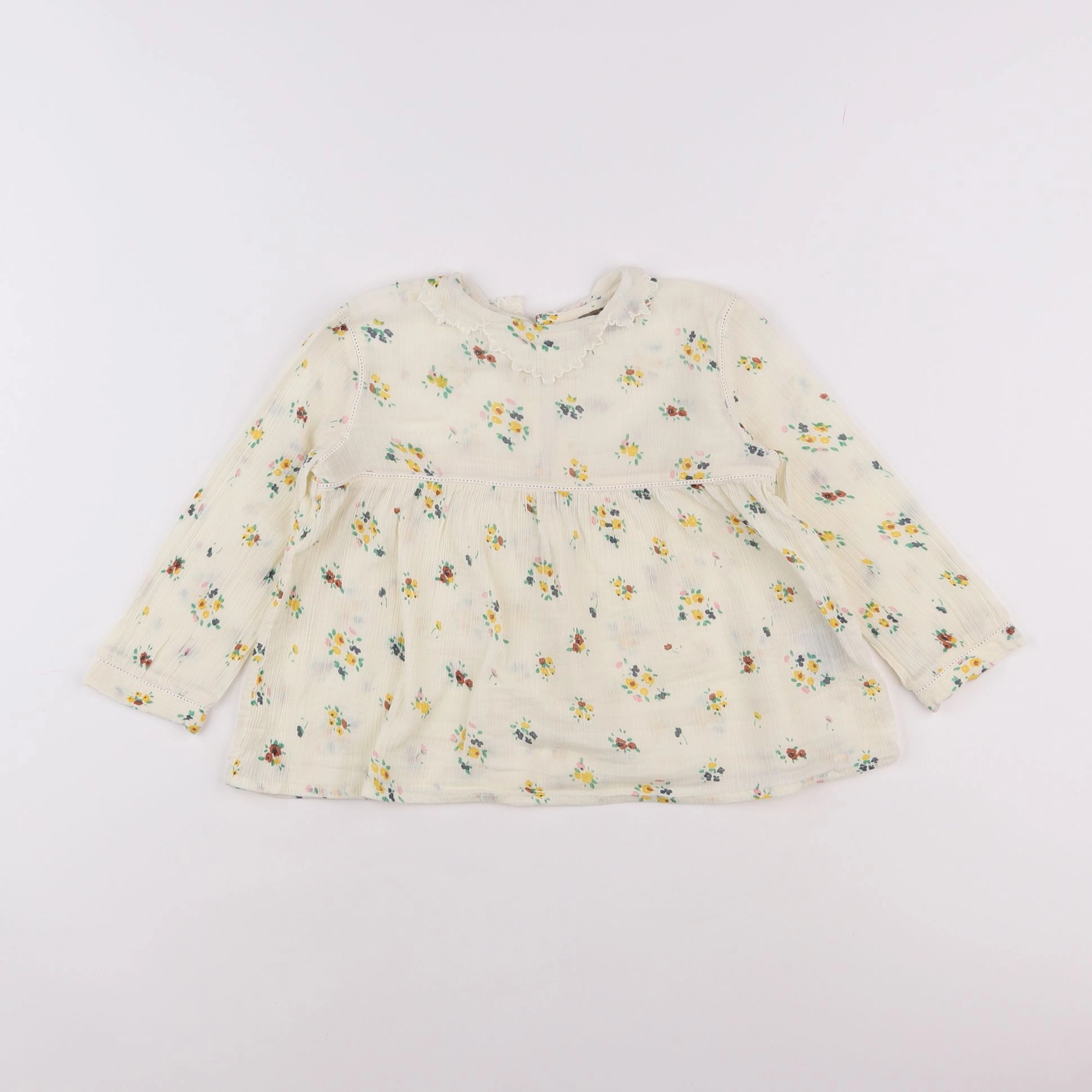 Emile et Ida - blouse multicolore - 2 ans