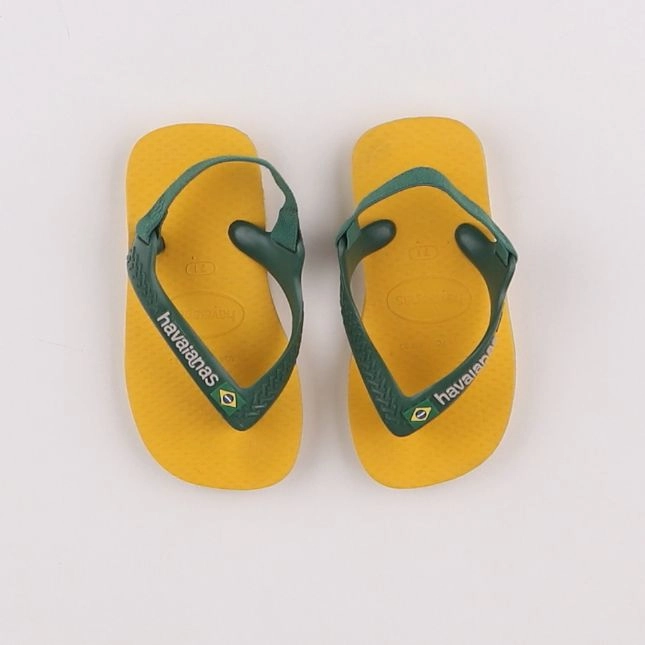 Havaianas - tongs jaune - pointure 21