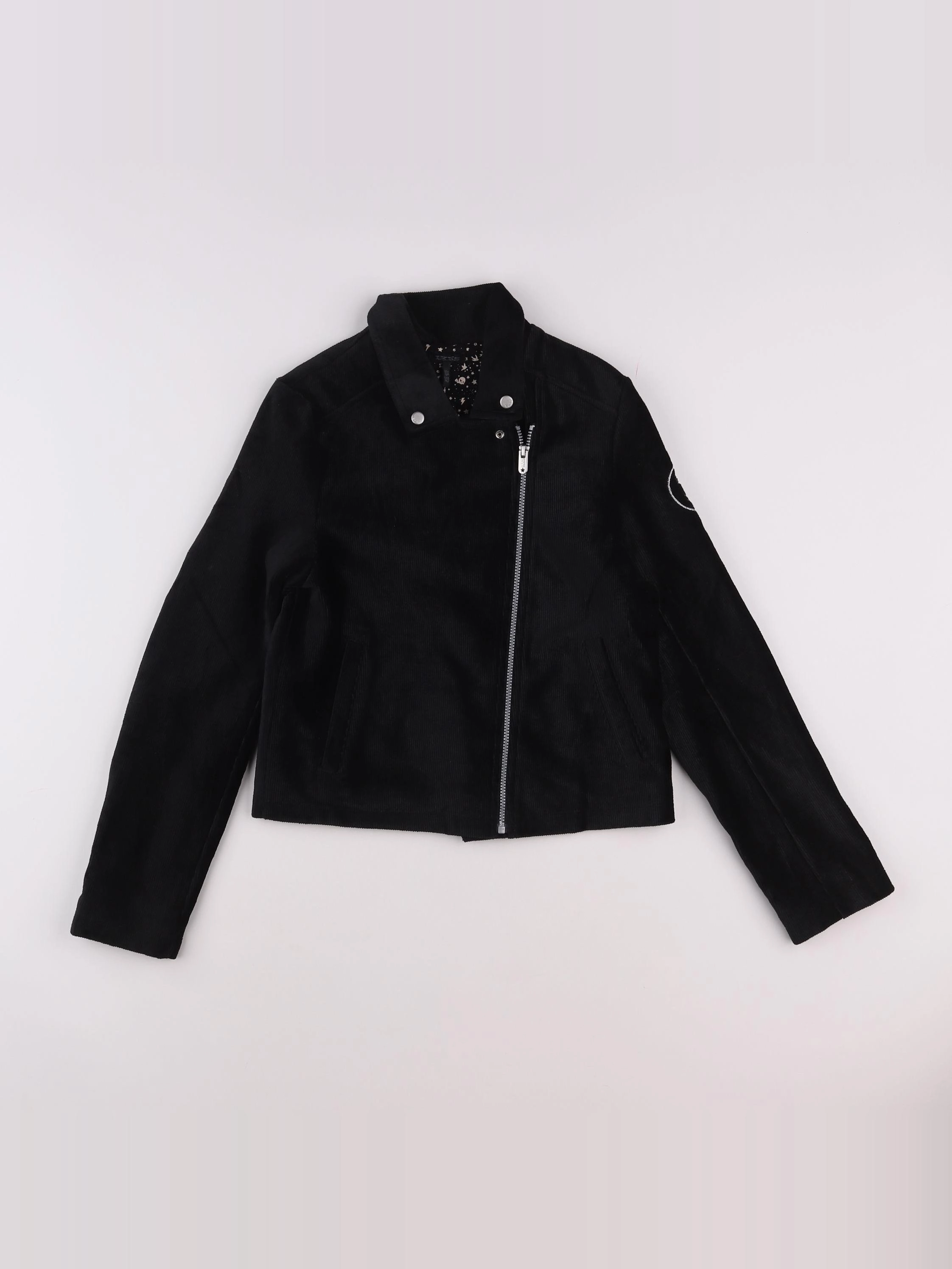 IKKS - veste noir - 10 ans