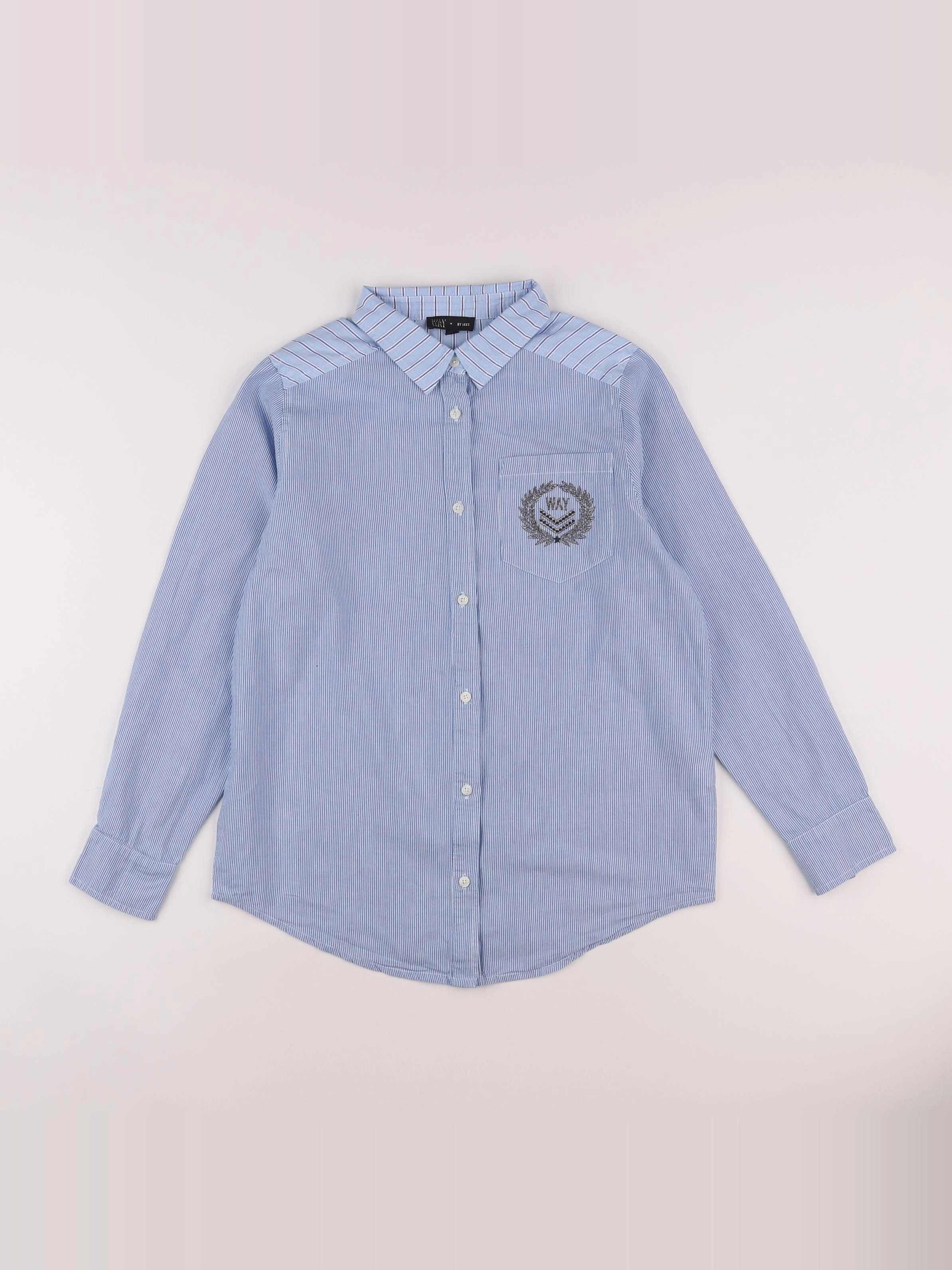 IKKS - chemise bleu - 12 ans