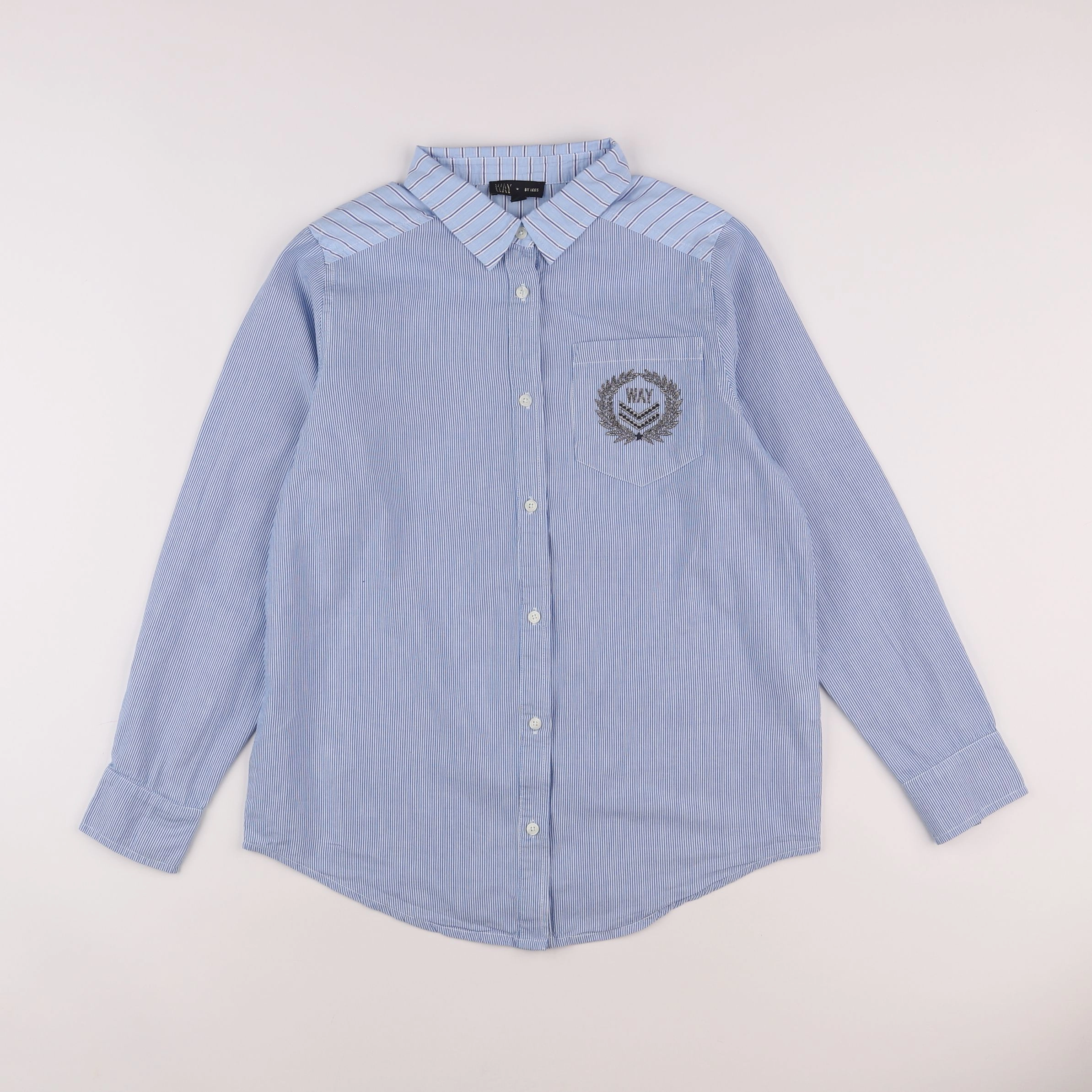IKKS - chemise bleu - 12 ans