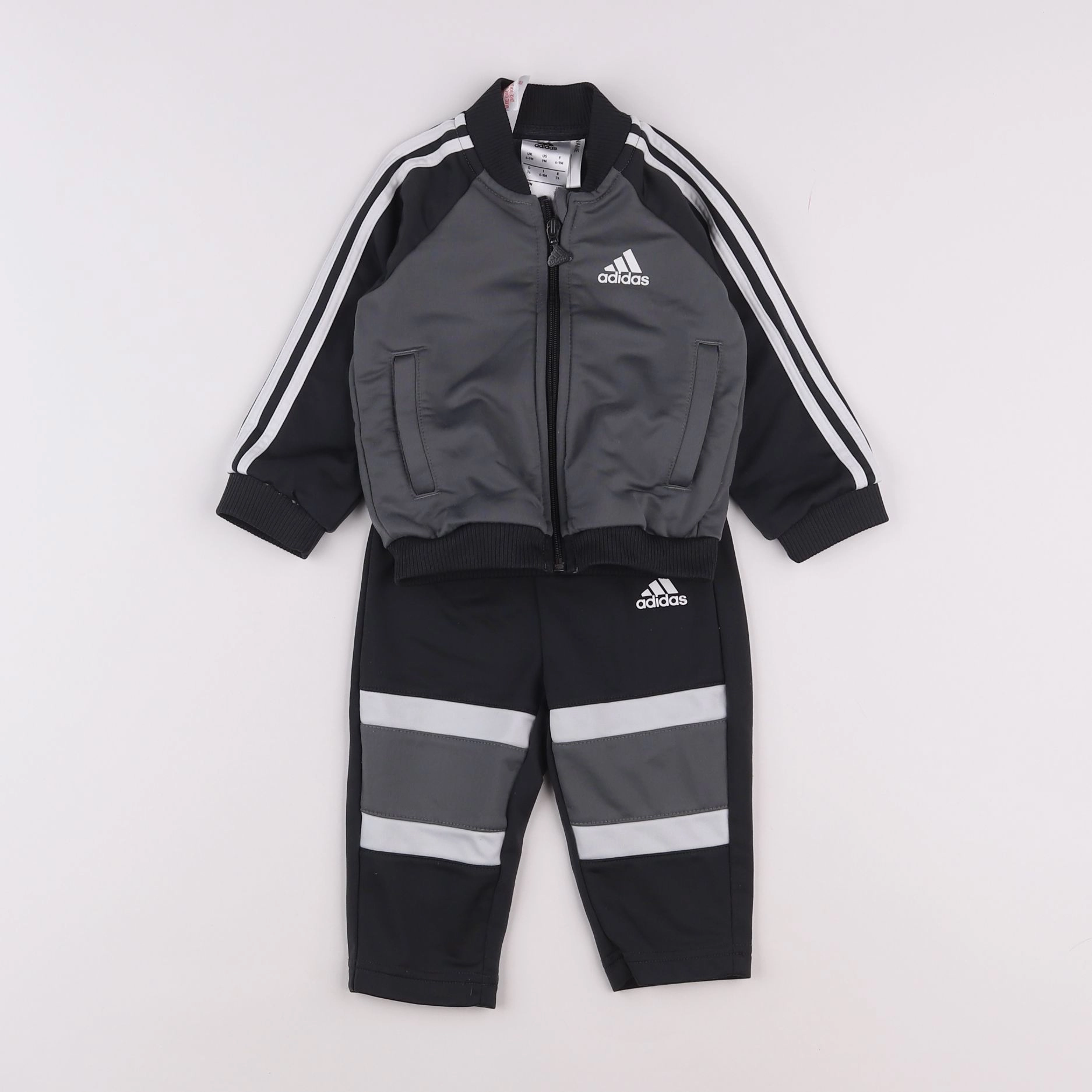 Adidas - ensemble noir - 6/9 mois