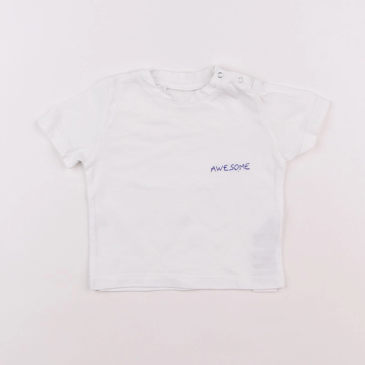 Maison Labiche - tee-shirt blanc - 3/6 mois