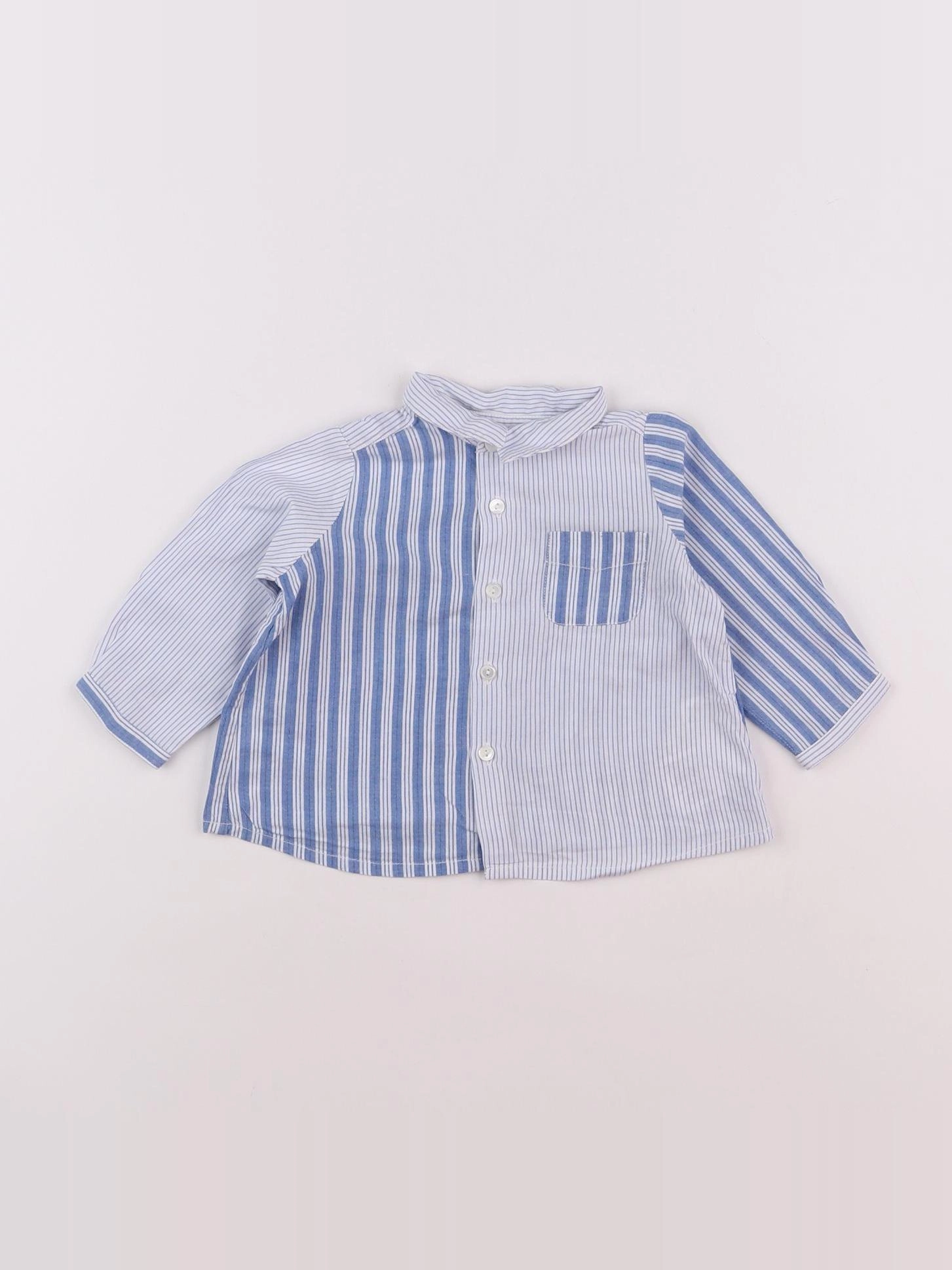 Bonpoint - chemise bleu - 6 mois