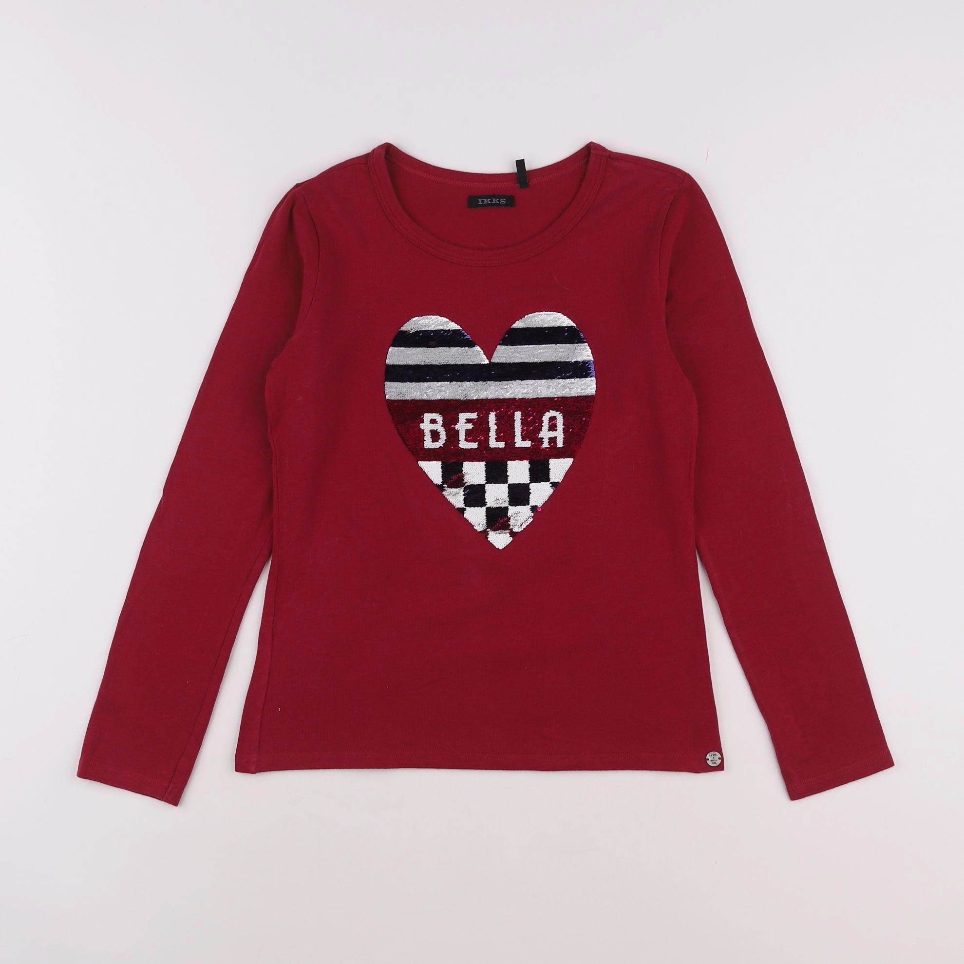 IKKS - tee-shirt rouge - 10 ans