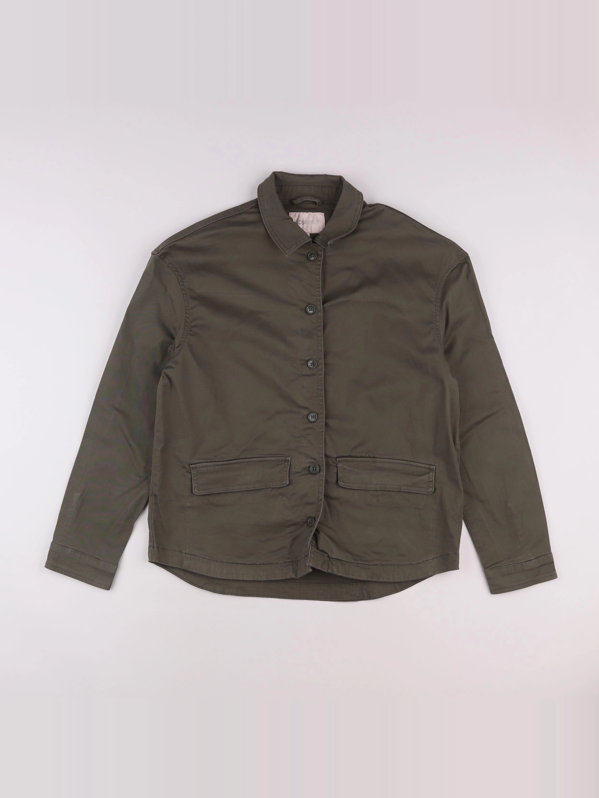 Kids Only - veste imprimé au dos vert - 14 ans