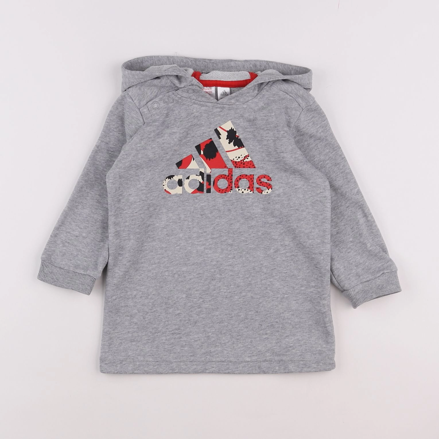 Adidas - robe gris - 9/12 mois