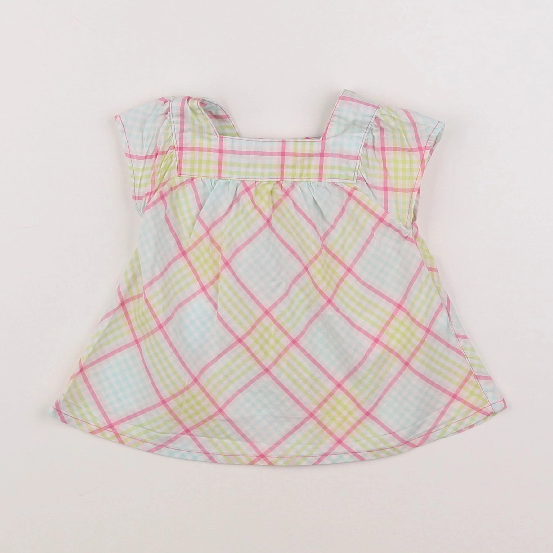Vertbaudet - blouse multicolore - 6 mois