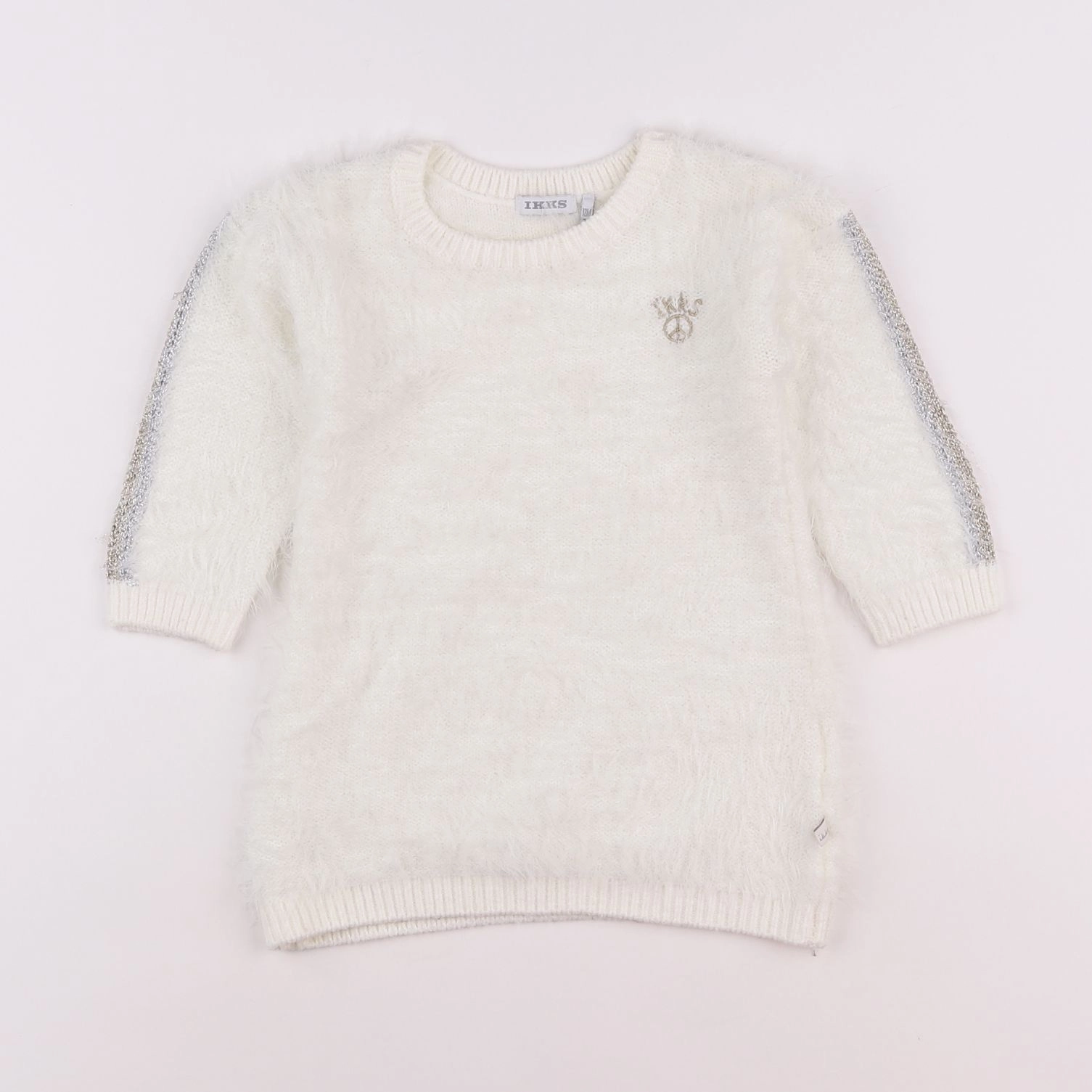 IKKS - robe blanc - 12 mois