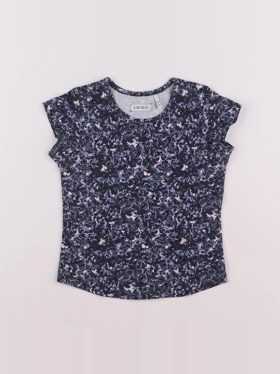 IKKS - tee-shirt bleu - 18 mois