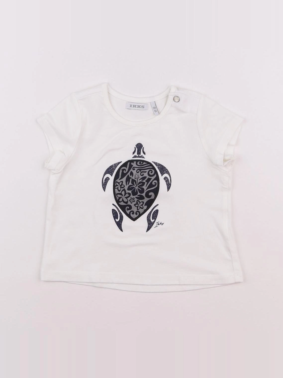 IKKS - tee-shirt blanc - 18 mois