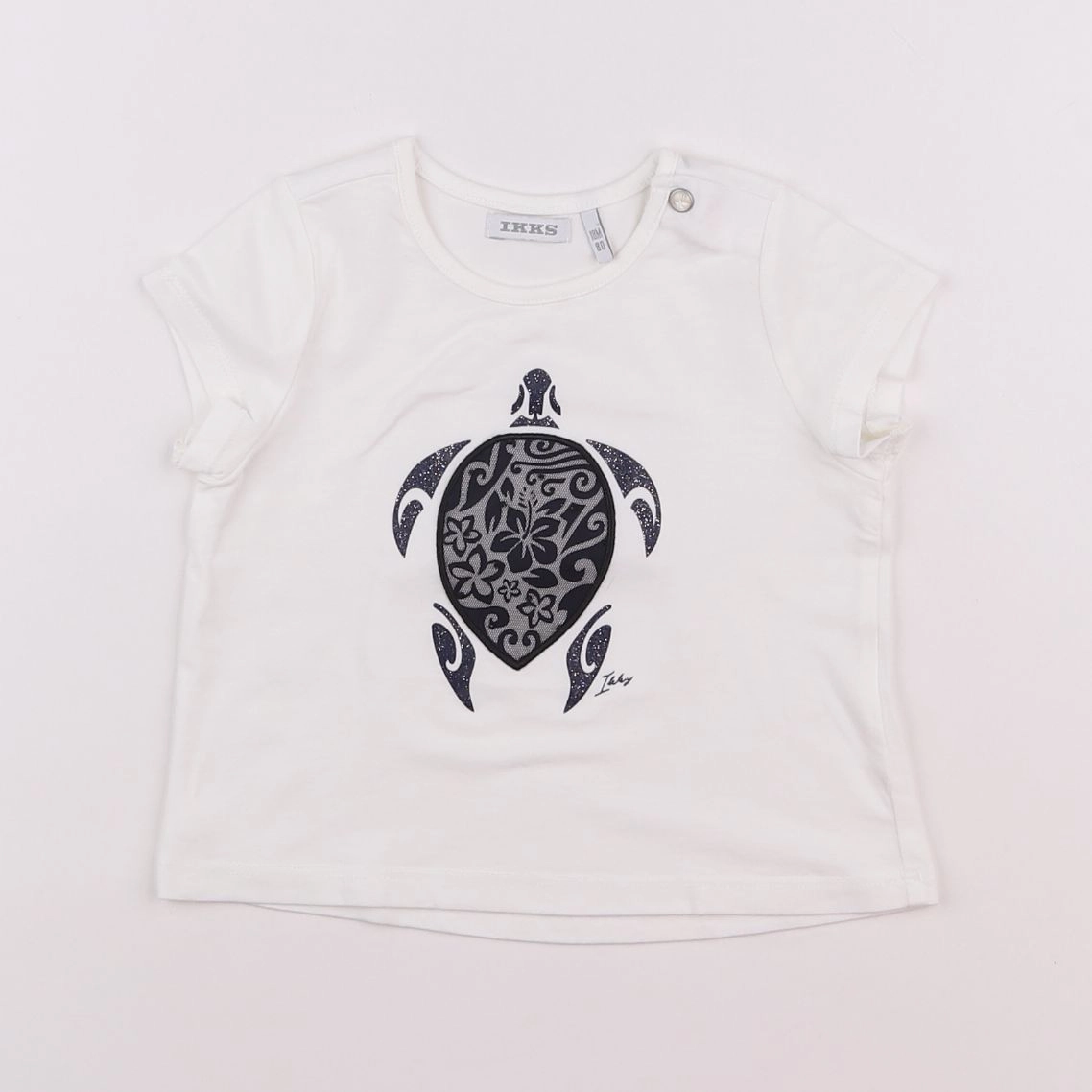IKKS - tee-shirt blanc - 18 mois