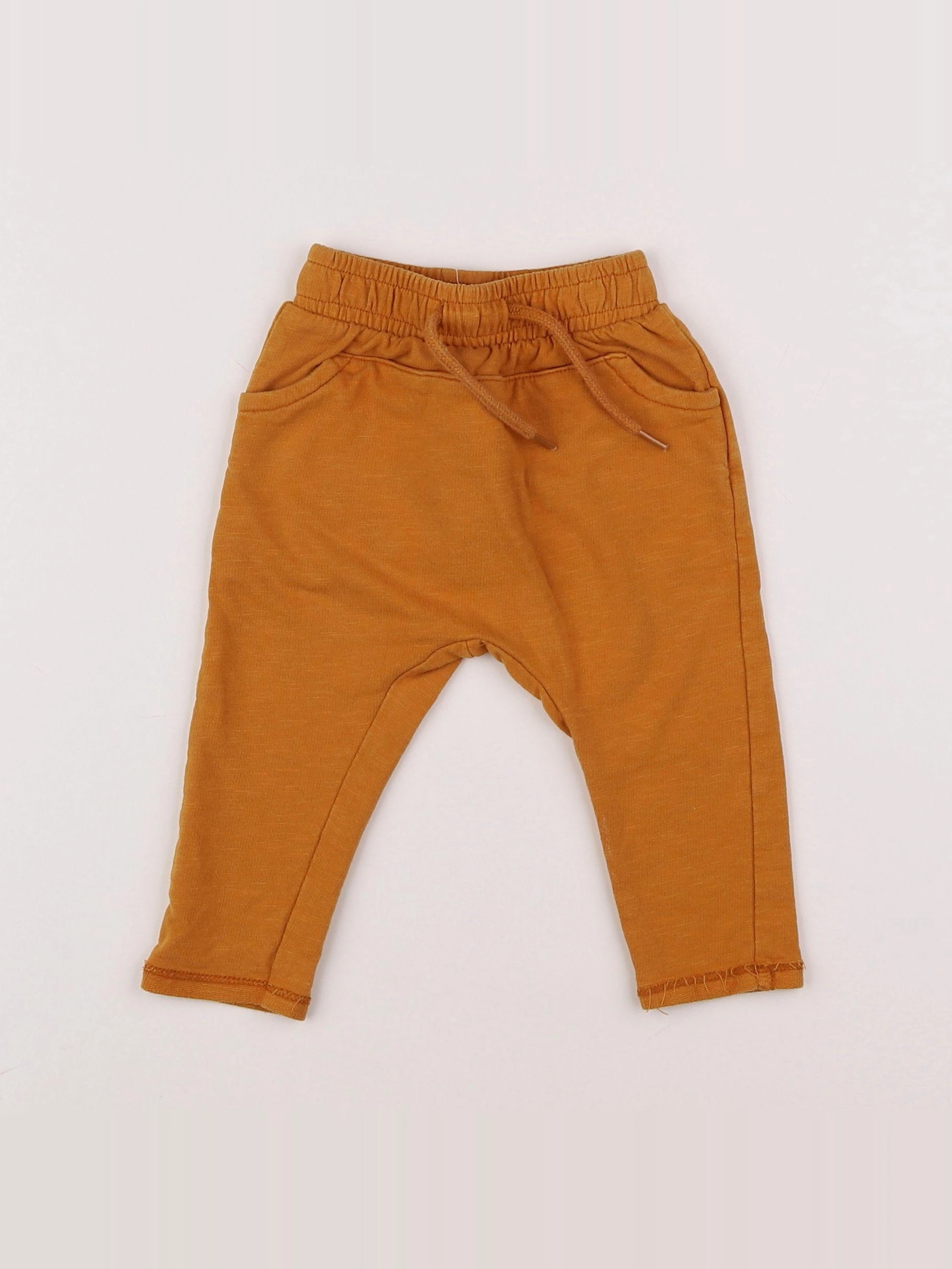 Vertbaudet - sarouel marron - 6 mois