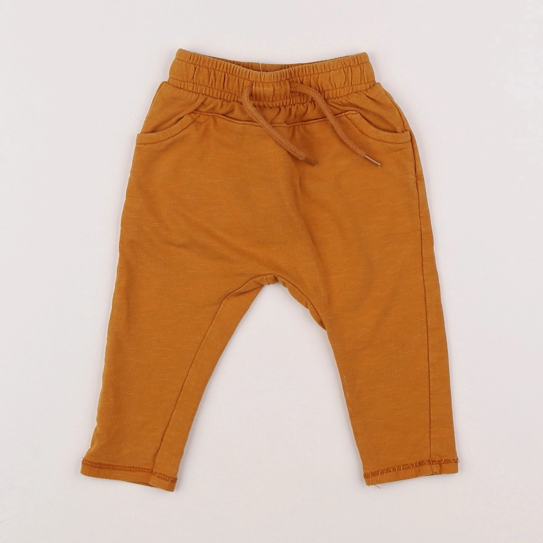 Vertbaudet - sarouel marron - 6 mois