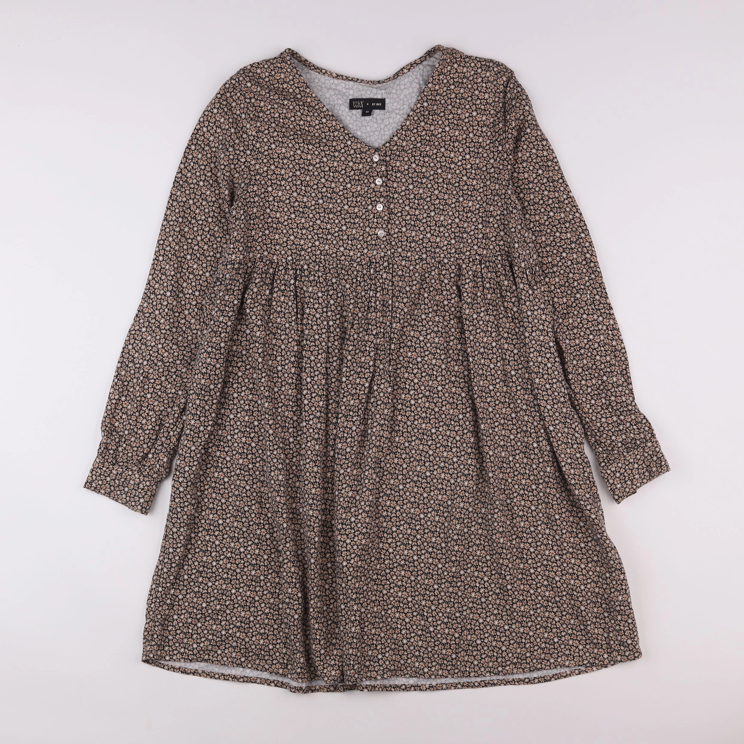 IKKS - robe beige - 12 ans